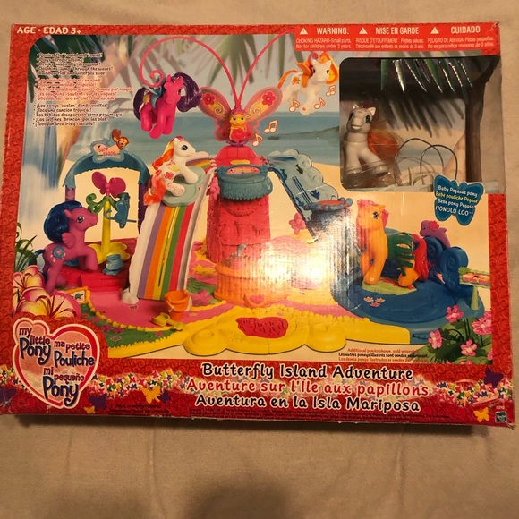 My Little Pony Other - My Little Pony G3 Butterfly Island playset from 2004.
